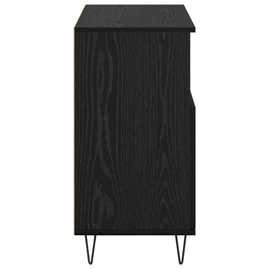Dressoir Zwart Eiken 60 x 35 x 70 cm