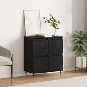 Dressoir 60x35x70 cm zwart eiken