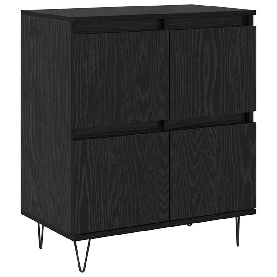 Dressoir Zwart Eiken 60 x 35 x 70 cm