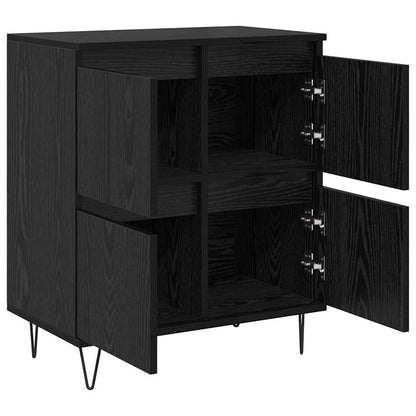 Dressoir Zwart Eiken 60 x 35 x 70 cm