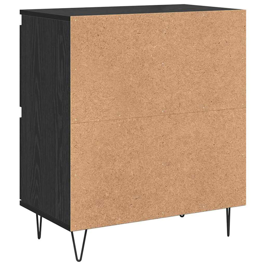 Dressoir Zwart Eiken 60 x 35 x 70 cm