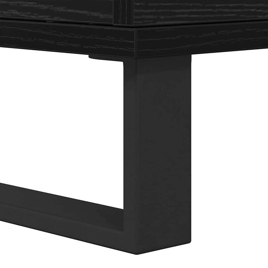 Dressoir Zwart Eiken 60 x 35 x 70 cm