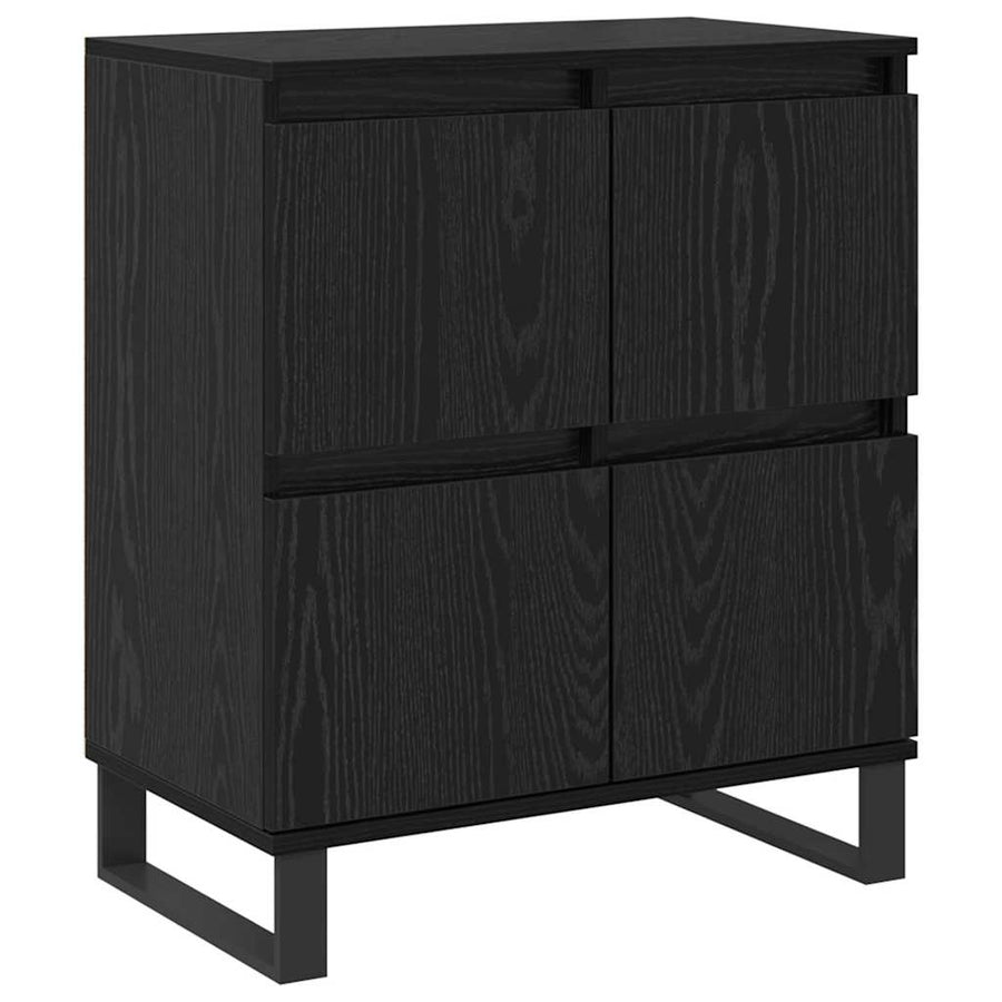 Dressoir Zwart Eiken 60 x 35 x 70 cm