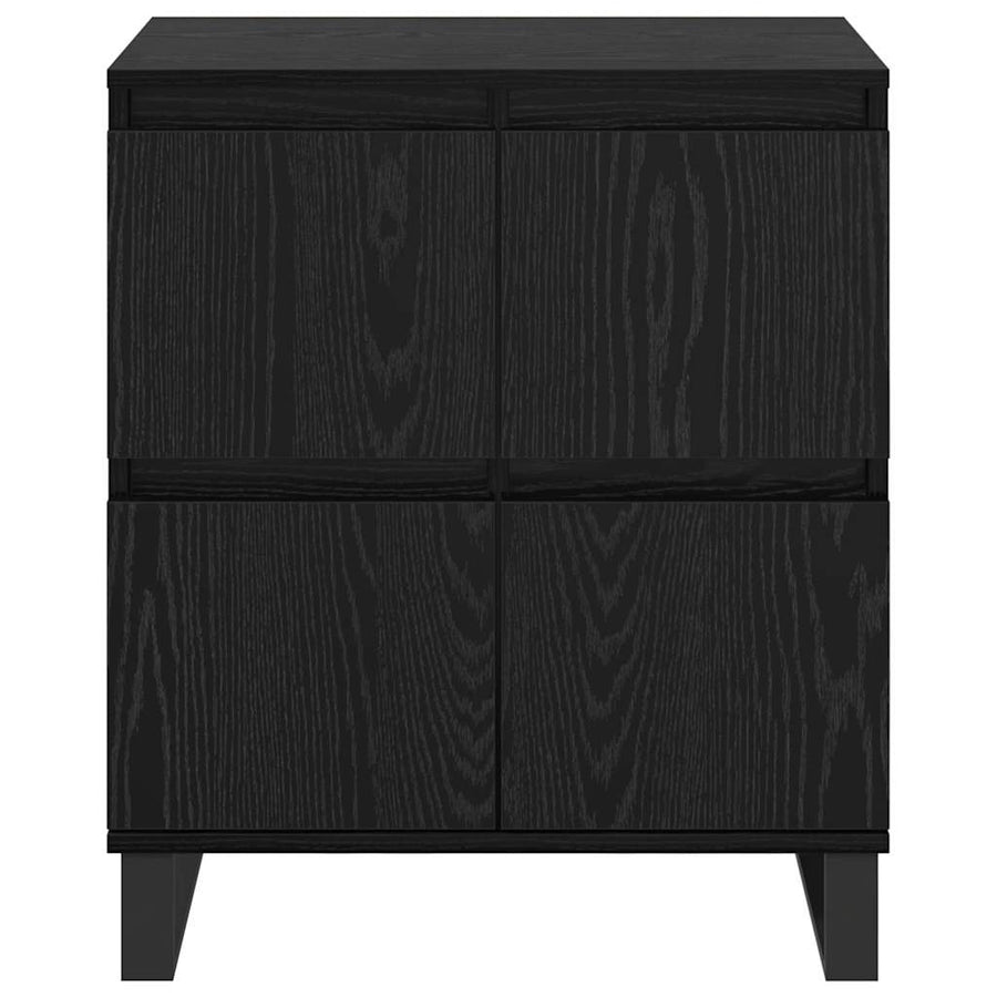 Dressoir Zwart Eiken 60 x 35 x 70 cm