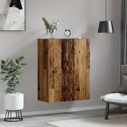 Wandkast Wandgemonteerd Bruin 69.5 x 34 x 90 cm Bewerkt hout