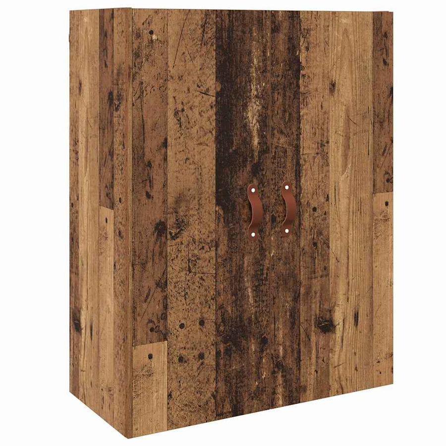 Wandkast Wandgemonteerd Bruin 69.5 x 34 x 90 cm Bewerkt hout