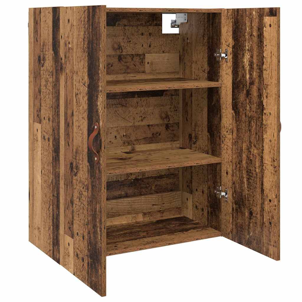 Wandkast Wandgemonteerd Bruin 69.5 x 34 x 90 cm Bewerkt hout