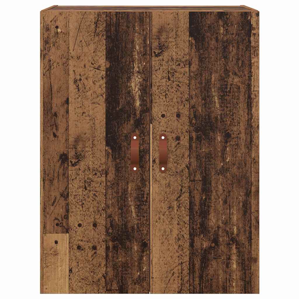 Wandkast Wandgemonteerd Bruin 69.5 x 34 x 90 cm Bewerkt hout