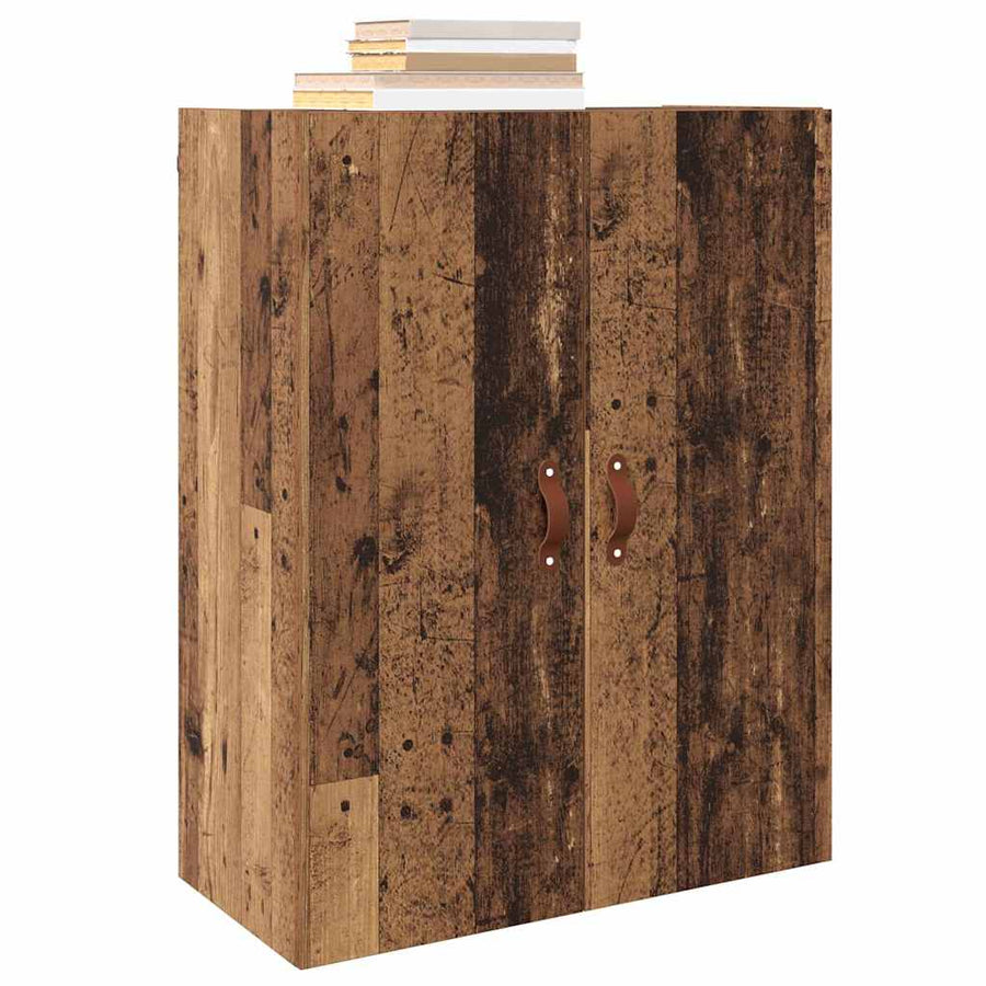 Wandkast Wandgemonteerd Bruin 69.5 x 34 x 90 cm Bewerkt hout