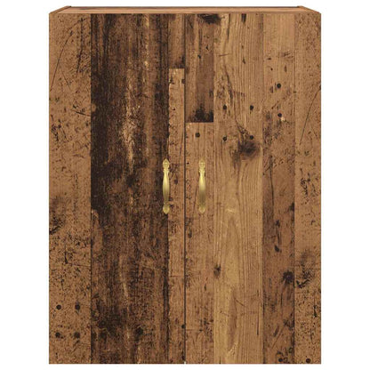Wandkast Wandgemonteerd Oudhout 69,5 x 34 x 90 cm Bewerkt hout