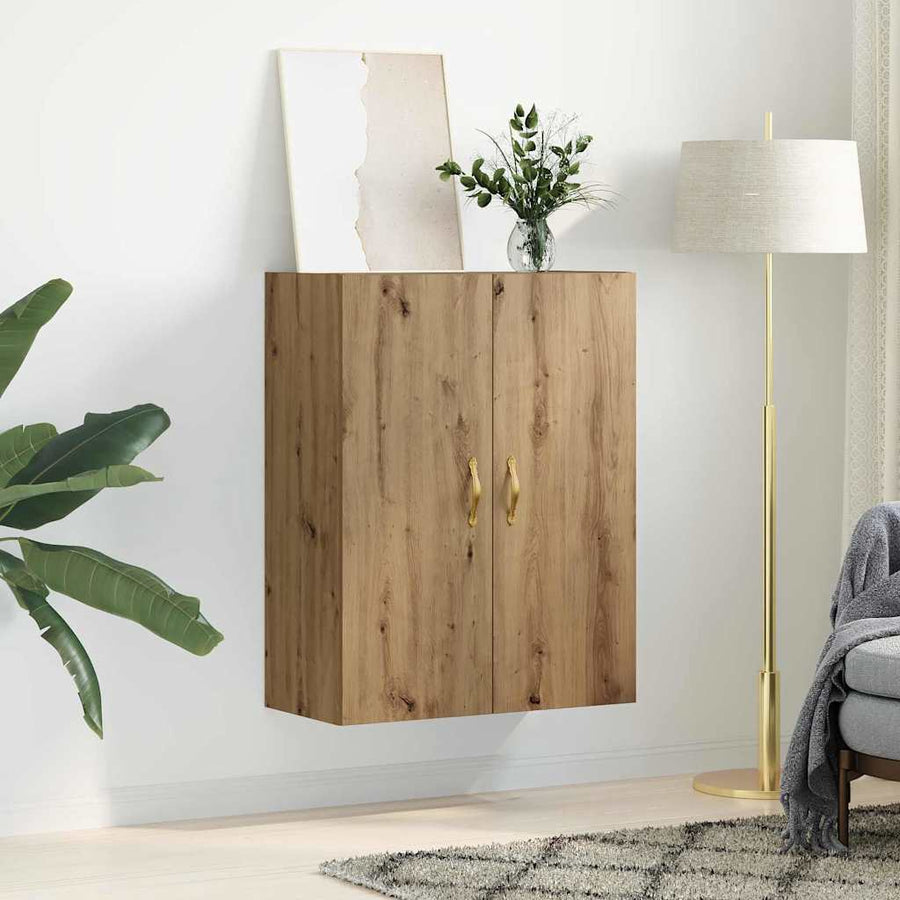 Wandkast Artisan Eiken 69,5 x 34 x 90 cm Bewerkt hout