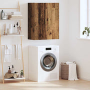 Wandkast 69,5x34x90 cm bewerkt hout