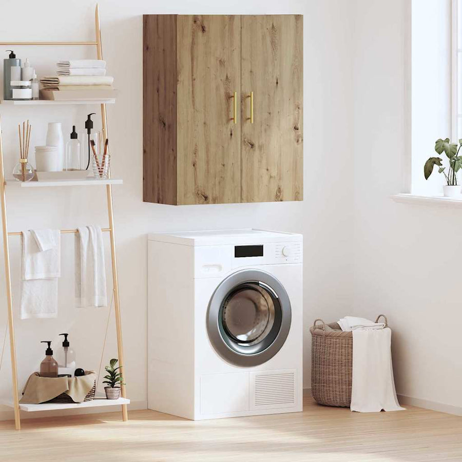 Wandkast Artisan Eiken 69,5 x 34 x 90 cm Bewerkt hout