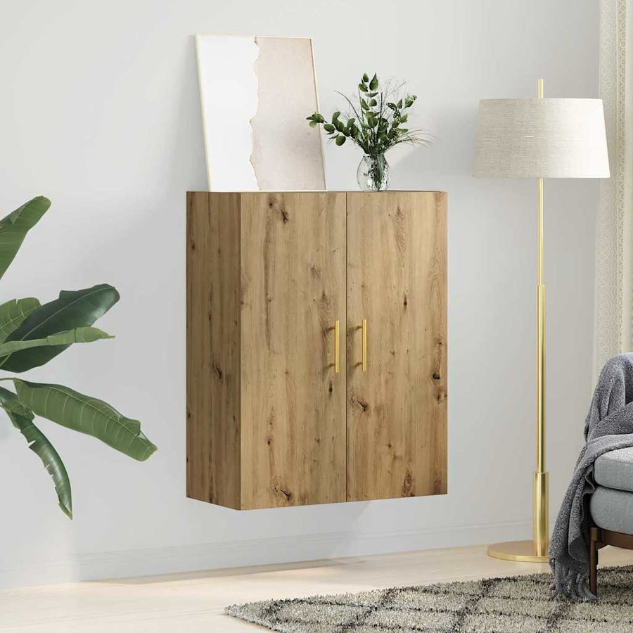 Wandkast Artisan Eiken 69,5 x 34 x 90 cm Bewerkt hout