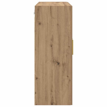 Wandkast Artisan Eiken 69,5 x 34 x 90 cm Bewerkt hout