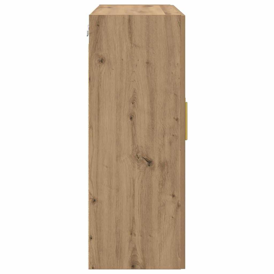 Wandkast Artisan Eiken 69,5 x 34 x 90 cm Bewerkt hout