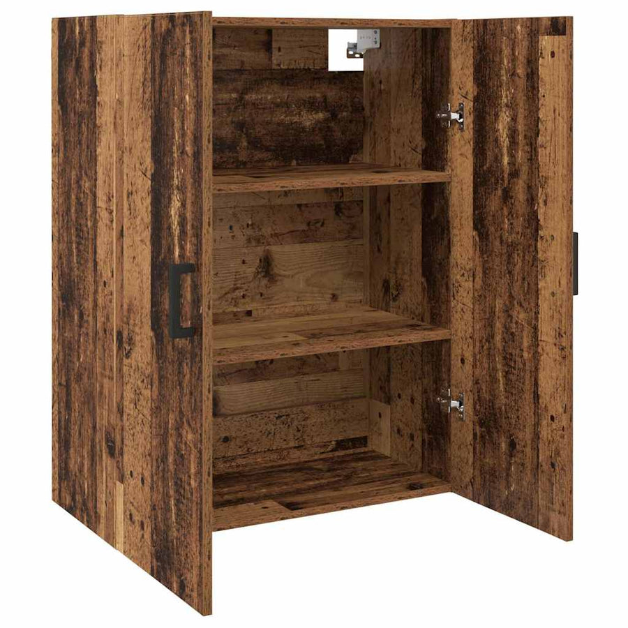 Wandkast Wandgemonteerd Bruin 69.5 x 34 x 90 cm Bewerkt hout