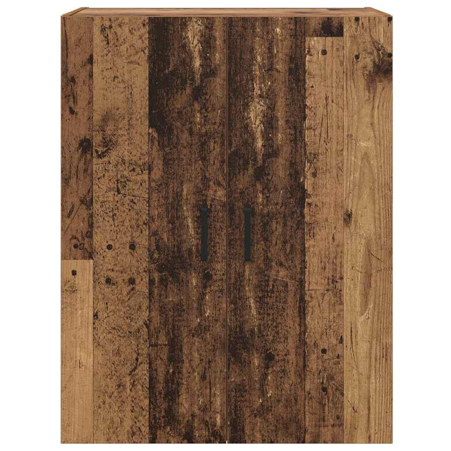 Wandkast Wandgemonteerd Bruin 69.5 x 34 x 90 cm Bewerkt hout