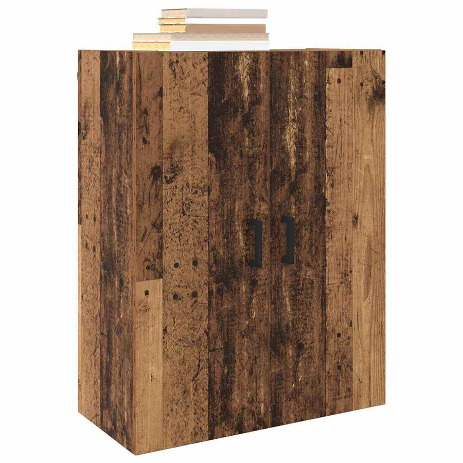 Wandkast Wandgemonteerd Bruin 69.5 x 34 x 90 cm Bewerkt hout