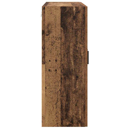 Wandkast Wandgemonteerd Bruin 69.5 x 34 x 90 cm Bewerkt hout