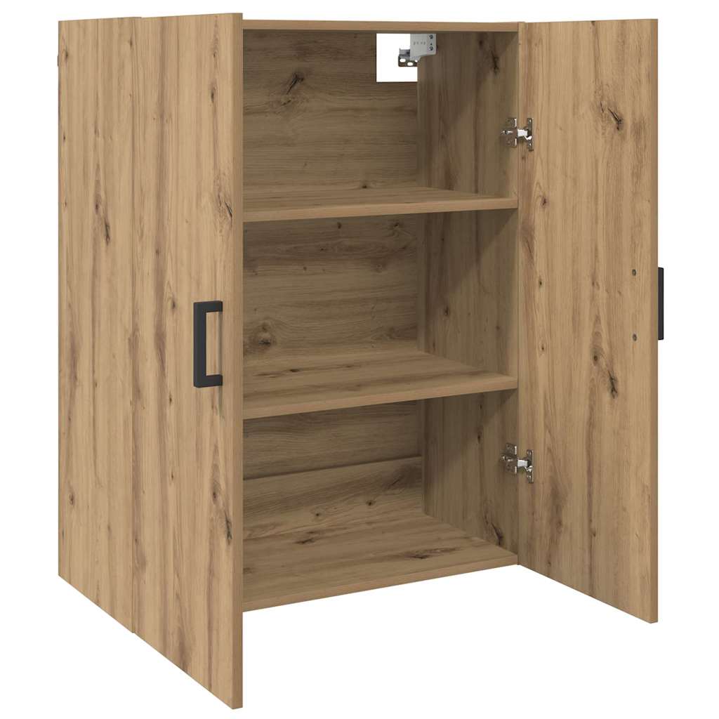 Wandkast Wandgemonteerd Bruin 69.5 x 34 x 90 cm Bewerkt hout