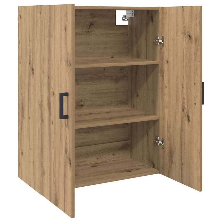 Wandkast Wandgemonteerd Bruin 69.5 x 34 x 90 cm Bewerkt hout