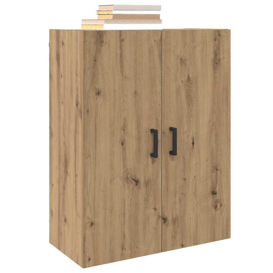 Wandkast Wandgemonteerd Bruin 69.5 x 34 x 90 cm Bewerkt hout
