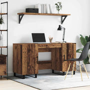 Bureau 140x50x75 cm oud hout bewerkt hout
