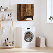 Wandkast 60x31x70 cm bewerkt hout