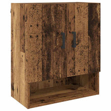 Wandkast Wandgemonteerd Oud hout 60 x 31 x 70 cm Bewerkt hout