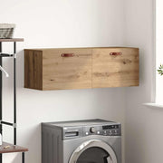 Wandkast eiken 100x36,5x35 cm