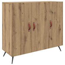 Dressoir Bruin 90 x 34 x 80 cm Bewerkt hout