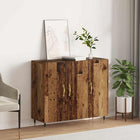 Dressoir 90x34x80 cm oudhout engineered wood