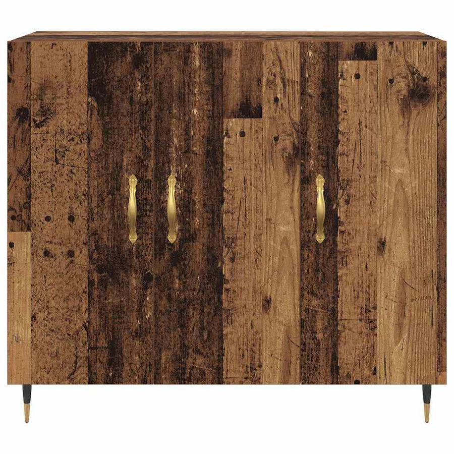 Dressoir Oudhout 90 x 34 x 80 cm Bewerkt hout