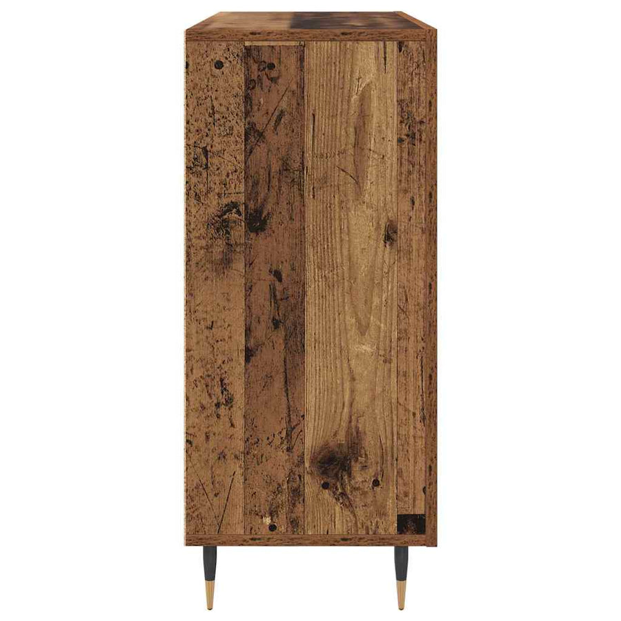 Dressoir Oudhout 90 x 34 x 80 cm Bewerkt hout