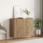 Dressoir 90x34x80 cm artisan eiken engineered wood