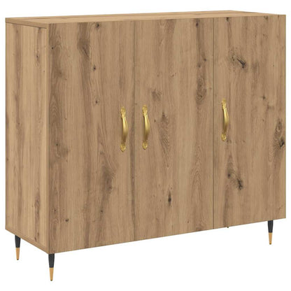 Dressoir Artisan Eiken 90 x 34 x 80 cm Bewerkt hout