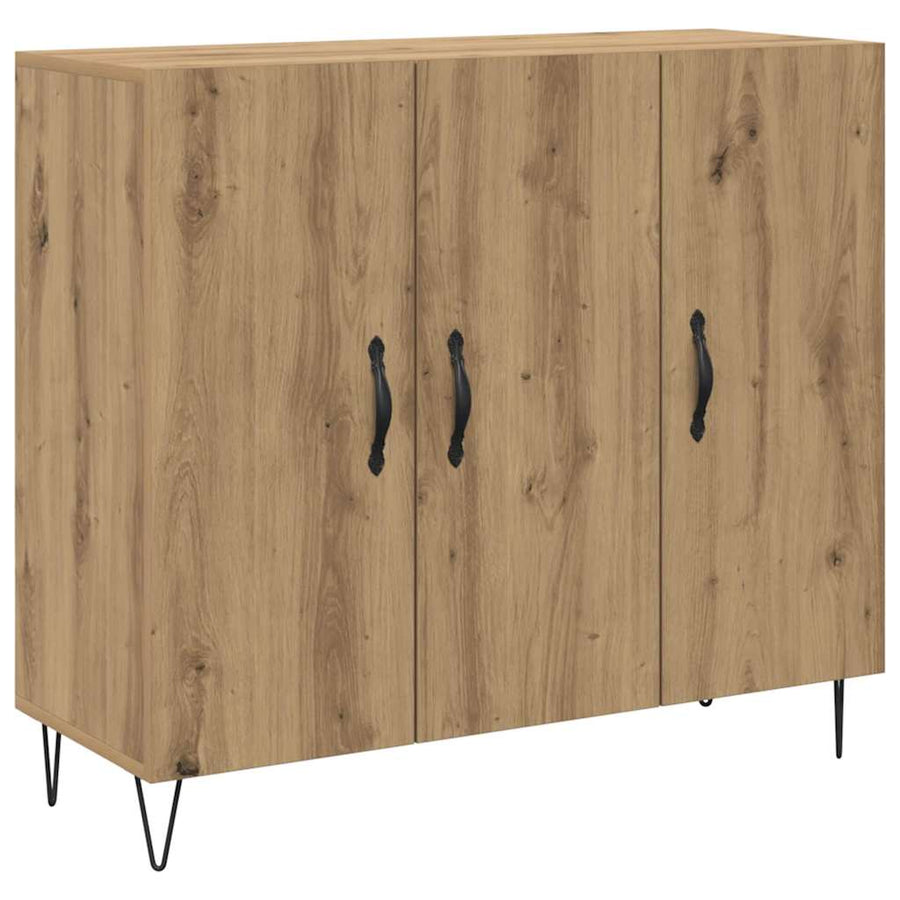 Dressoir Artisan Eiken 90 x 32,5 x 80 cm Bewerkt hout
