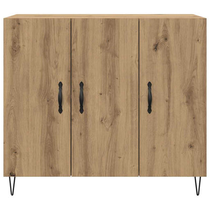 Dressoir Artisan Eiken 90 x 32,5 x 80 cm Bewerkt hout