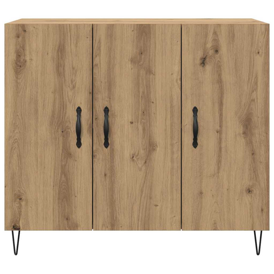 Dressoir Artisan Eiken 90 x 32,5 x 80 cm Bewerkt hout