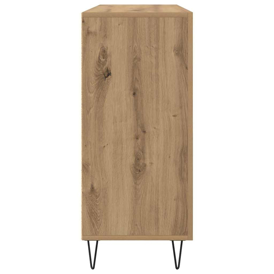 Dressoir Artisan Eiken 90 x 32,5 x 80 cm Bewerkt hout