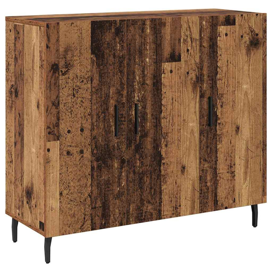 Dressoir Oudhout 90 x 34 x 80 cm Bewerkt hout