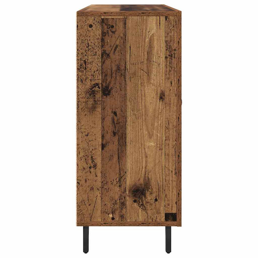 Dressoir Oudhout 90 x 34 x 80 cm Bewerkt hout