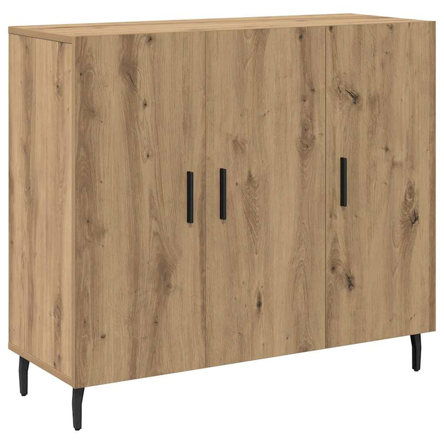 Dressoir Artisan Eiken 90 x 34 x 80 cm Bewerkt hout