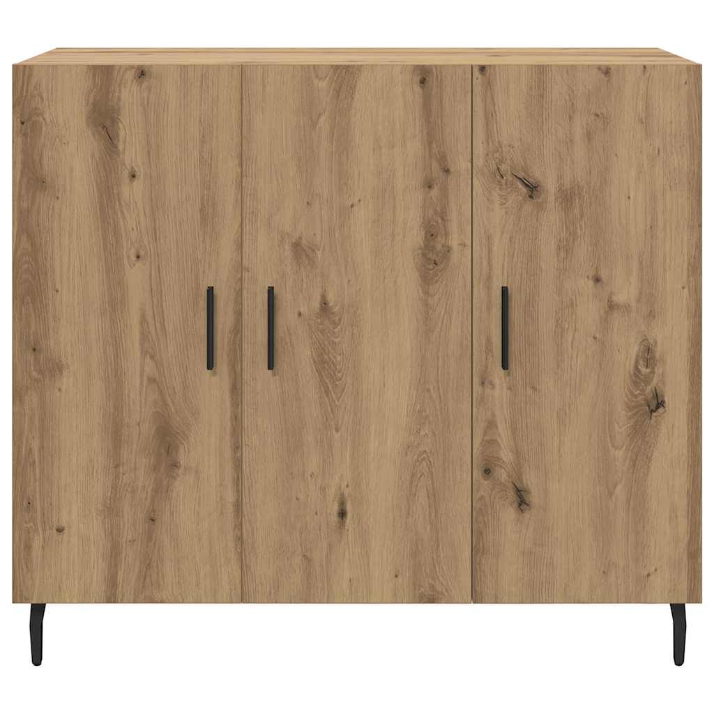 Dressoir Artisan Eiken 90 x 34 x 80 cm Bewerkt hout
