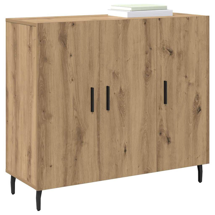 Dressoir Artisan Eiken 90 x 34 x 80 cm Bewerkt hout