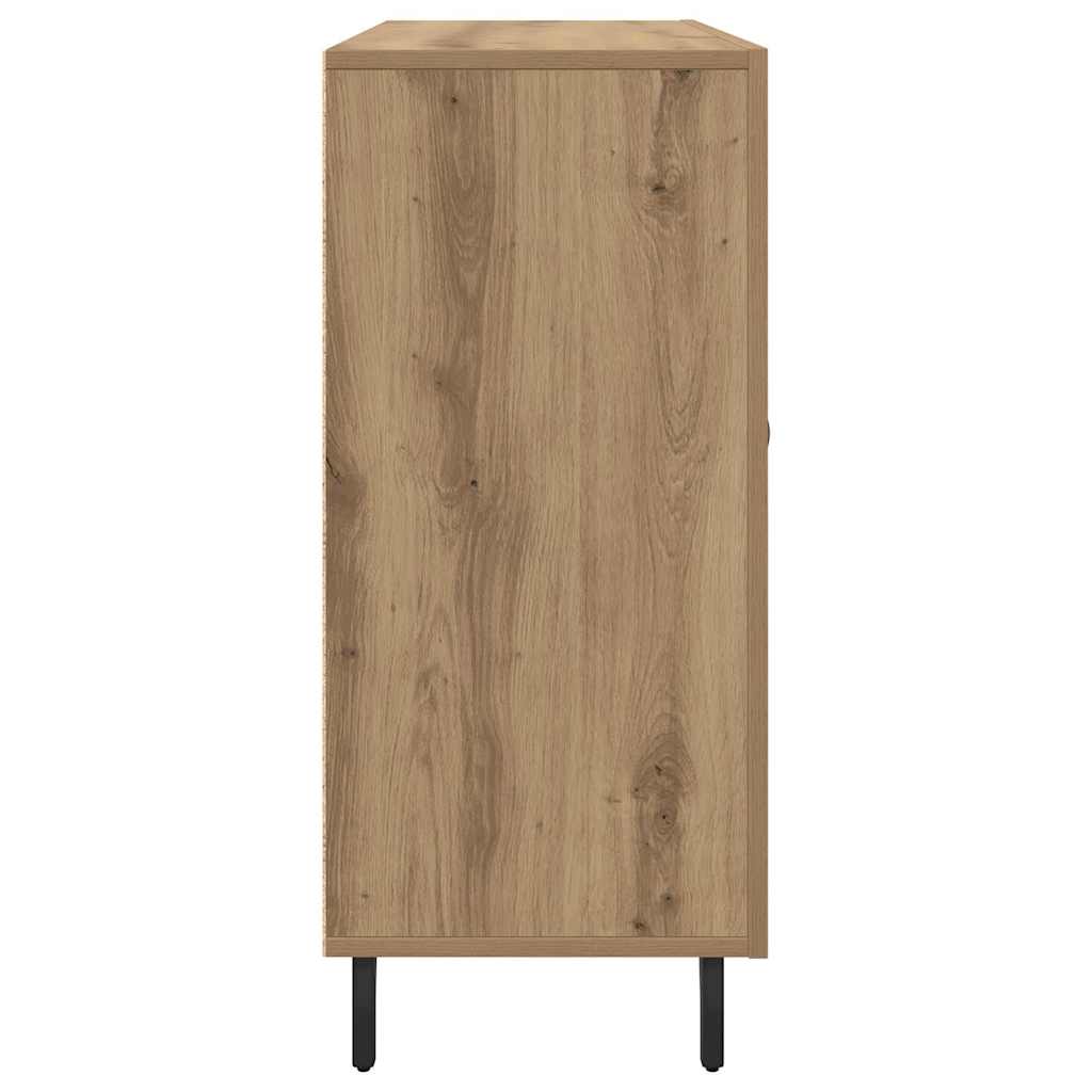 Dressoir Artisan Eiken 90 x 34 x 80 cm Bewerkt hout