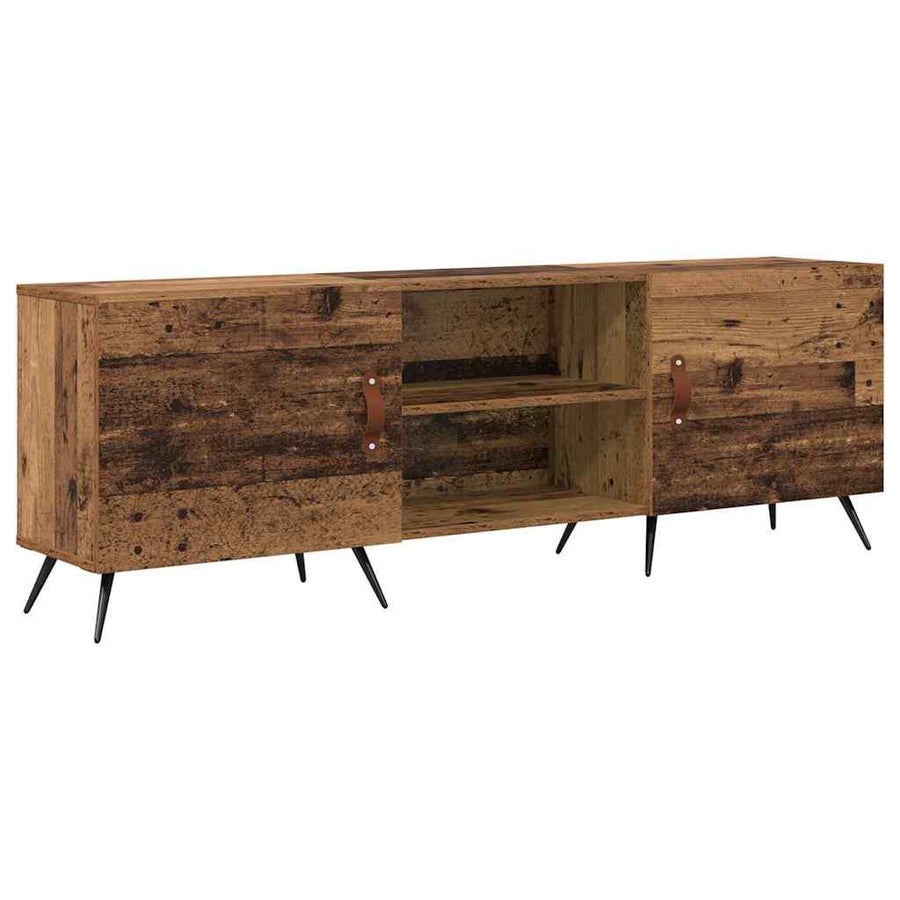 TV-kast Oud hout 150 x 30 x 50 cm Bewerkt hout