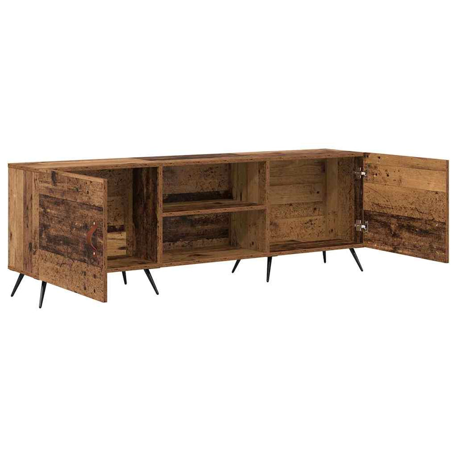 TV-kast Oud hout 150 x 30 x 50 cm Bewerkt hout