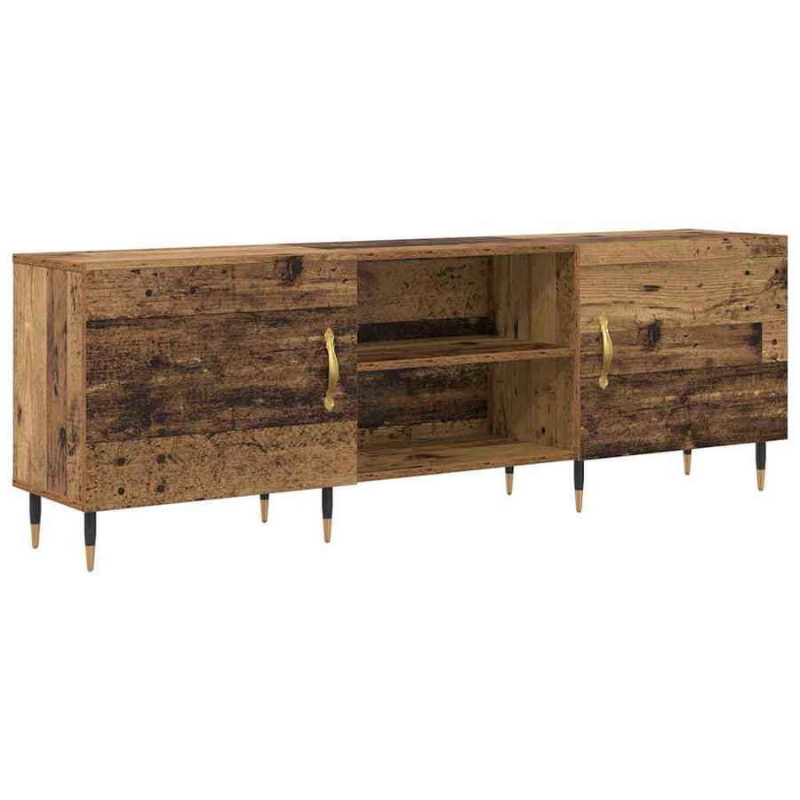 TV-kast Oud hout 150 x 30 x 50 cm Bewerkt hout